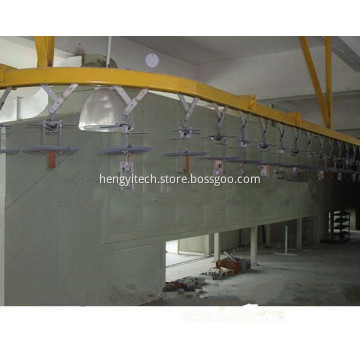 metal powder coating line